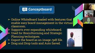 Session on ICT Tool Conceptboard for teachers of various school teachers