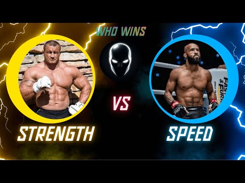 Strength vs. Speed: Which Actually Wins in a Fight? #combat #motivation #gym #mma