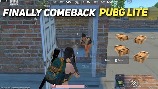 COMEBACK 🔥 IN PUBG LITE GAMEPLAY | New Pubg Mobile lite Gameplay | BGMI Lite