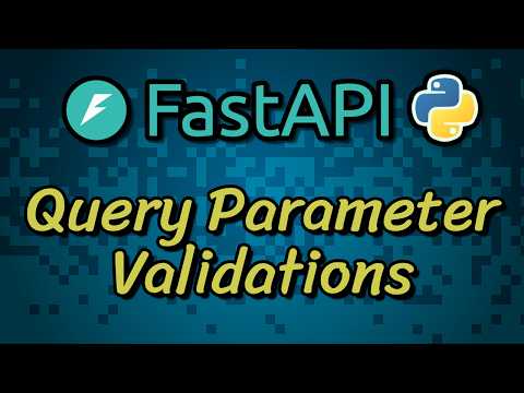 FastAPI Tutorial - Query Validations