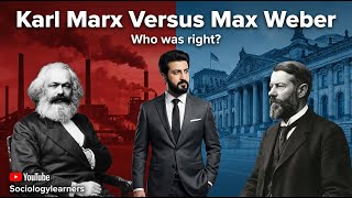 Karl Marx Versus Max Weber | Who is Right | Sociology