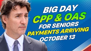 Big Day for Seniors CPP & OAS Payments Arriving October!