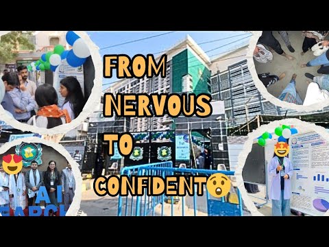 Pharm-D Students Presented At JSMU🎓| My First Big Research Symposium😱| Part-2❤️📸