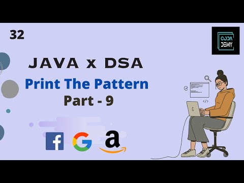 print the pattern part 9 | @Codademy  #javawithdsa #dsa #javaprogramming #bengali #bangladesh