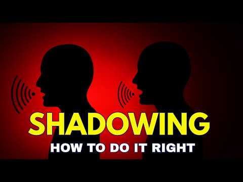 English Podcast | The Shadowing SECRET, DO IT RIGHT | EP: 37