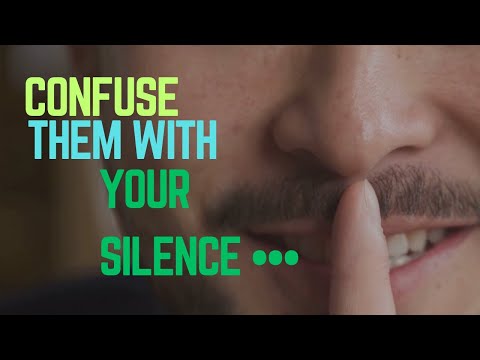 CONFUSE THEM WITH YOUR SILENCE||The Mindset of Champions: Achieve Your Dreams"