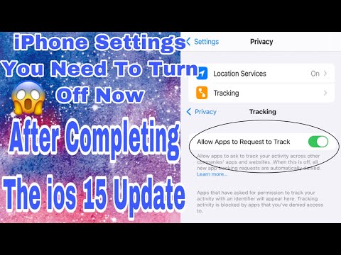 ios 15 Settings You Need To Turn Off Now 😱