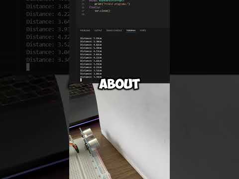 Arduino with python projects #arduino #python #shorts