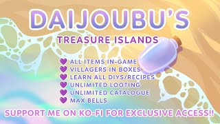 Animal Crossing New Horizon FREE Treasure Islands 🌱Furnitures🌱Gumdrop🌱Spooky