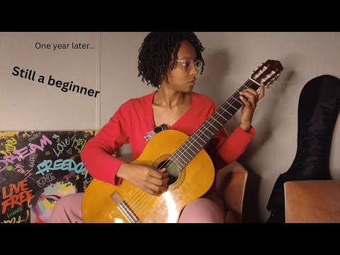 Update on guitar....one year later | still a beginner trying to find my way