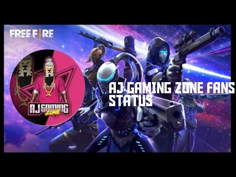 AJ GAMING ZONE FANS MASS WHATSAPP STATUS❤️