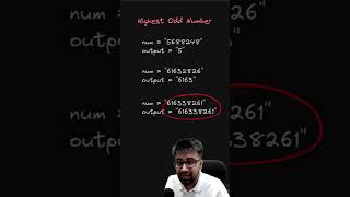 Can you solve this question? #python #dsa #logicbuilding #coding