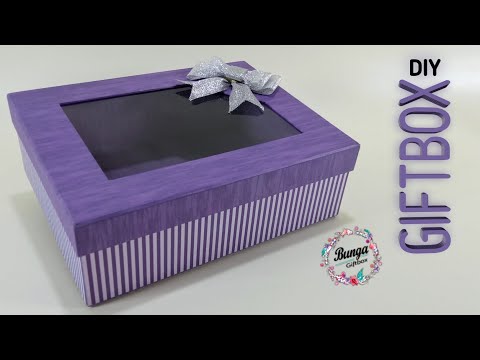 Diy Giftbox | Hardboard Crafts | Handmade Gift Ideas | Kotak Kado