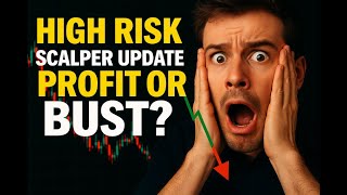 High Risk Trading Robot Scalper Update - Profit or Bust? #trading #tradingstrategy #tradingrobot