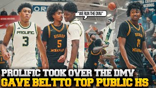 #1 PG Naz Anderson & #1 Belgium Hooper Aaron Ona Embo TAKE OVER the DMV vs 5⭐ Qayden Samuels
