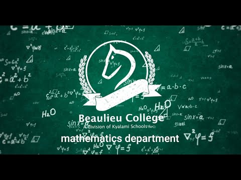 Mathematics at Beaulieu College