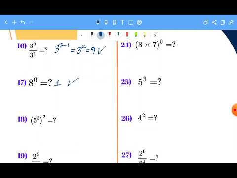 MATH Exponents QUİZ 2 UK STUDENTS GCSE MATHS A-LEVEL REVİSİON