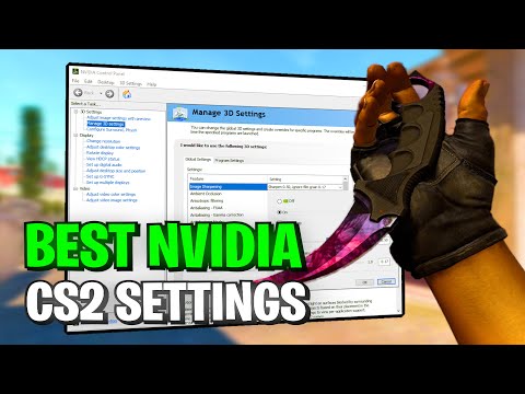 Best Nvidia Control Panel Settings for CS2 ⚙️✅ (FPS BOOST & NO LAG)
