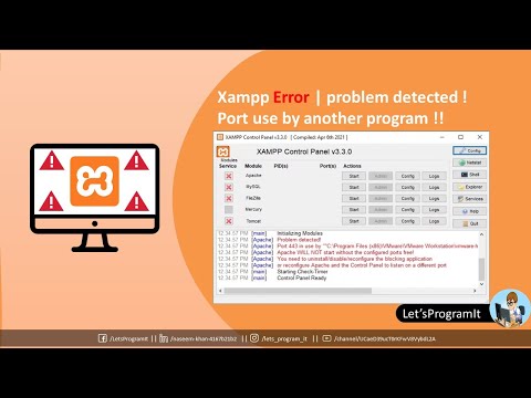 Xampp Error | port 443 in use by another program