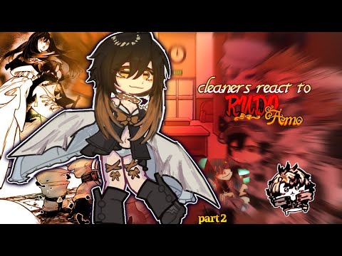 Cleaners react to Amo empool || part-2 || gachiakuta || made by sukii