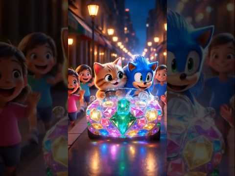 Cat's Treasure Mishap 🙀💎 Rescue Rush : Cat's Crystal Mission #shorts #kitty #kitten #aicat #funny