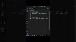 Clean Code - Optional Chaining #cleancode #programming #typescript
