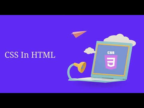 CSS IN HTML - Part 1