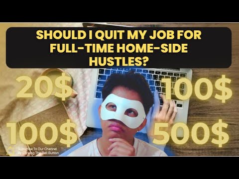 Should I Quit My Full-Time Job to Pursue Side Hustles? 🤔💼 | Pros & Cons Explained
