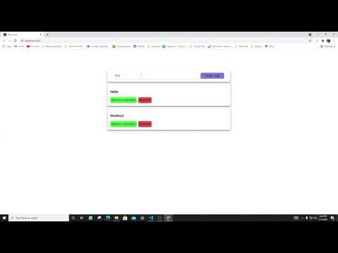 Simple todo app using react and redux