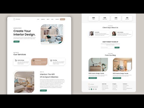 How To Create A Responsive Real Estate Website Using HTML & CSS | Step-by-Step Design