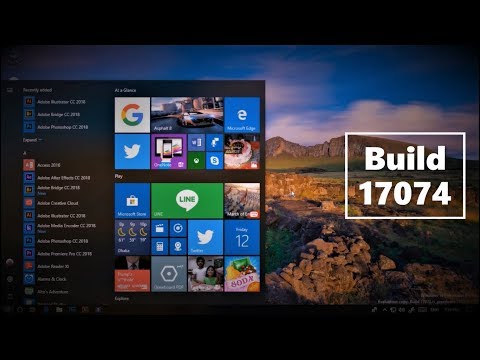 Windows 10 [ Build 17074 ] In Depth Review 2018!