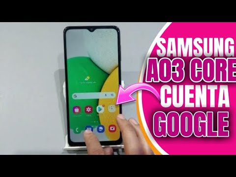 ✅️FRP Como ELIMINAR cuenta Google Samsung A03 Core FRP Sin pc Método nuevo efectivo 2025