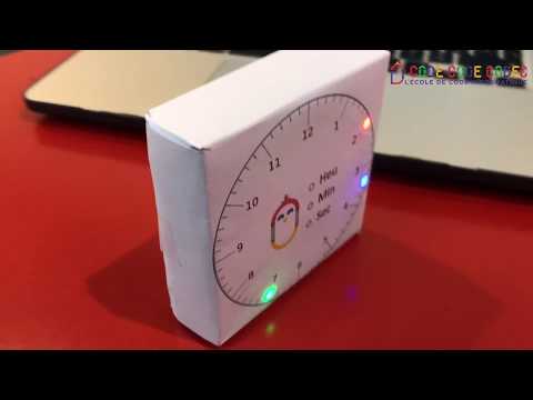 Code ton Horloge Origami !