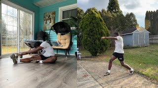Alignment is key | working on proper technique ~ cross, rear kick, tight guard, and stretching 