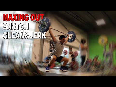 MAXING OUT Snatch, Clean & Jerk