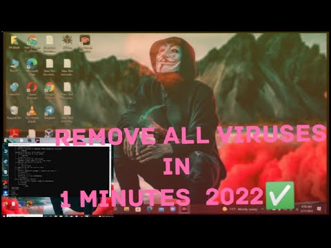 How to  remove all viruses⚠️⚠️⚠️❌ in any  Windows/pc in  5 minutes 2022 full working tricks🔥🔥🔥.