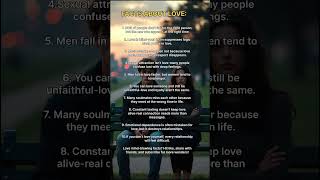 Love Facts That Hurt Because They’re True