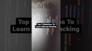 Top 5 websites to learn hacking #hacking #ethicalhackingn#hackingout #happyhacking #shorts