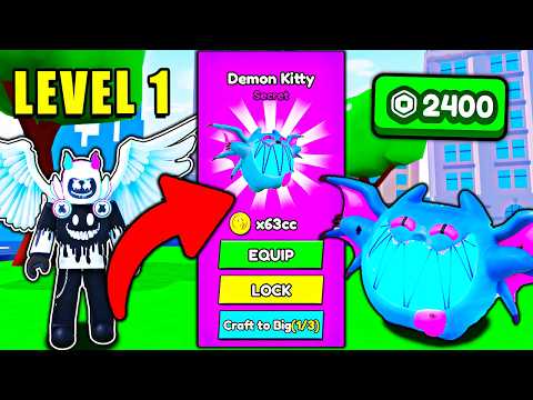 Starting over as NOOB with the BEST PET In Climb and Jump Tower! (Roblox)