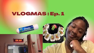 VLOGMAS 2025 || Ep. 1// ZERO productivity, Rhinitis