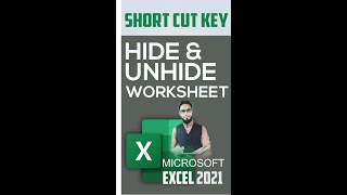 #short II HIDE & UNHIDE Microsoft EXCEL WORKSHEET