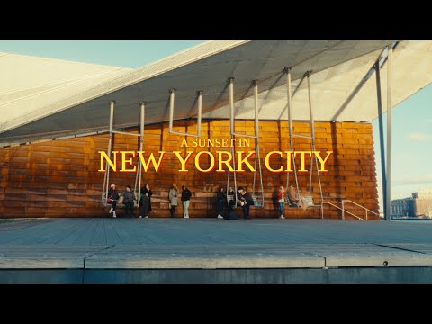 A Sunset in NYC | Sony FX3 Film Emulation