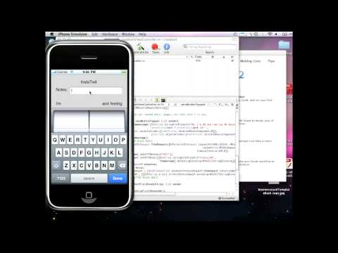 HD Guide: Create Twitter Iphone App w/ Custom Text input(XCode 3.2)Apple Tutorial Guide w/ Source