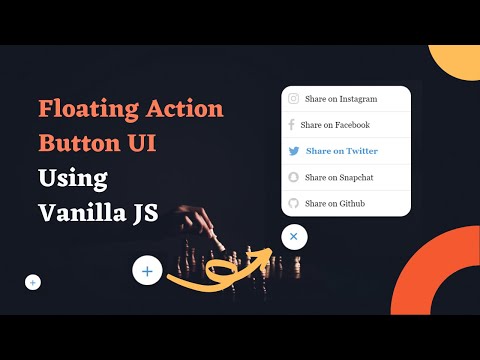 Floating Action Button UI Using HTML, CSS & Vanilla JS | THE WEBFIX
