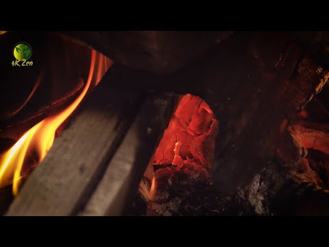 Cozy By The Fire (Relaxation Video) - 4K Zen