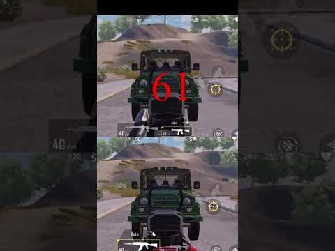 Akm vs M416 Damage Test | Pubg Mobile #shorts #02avtar