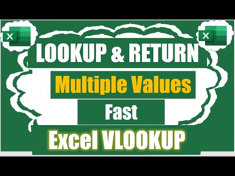 VLOOKUP Multiple Values at Once. VLOOKUP Return Multiple Criteria/Values