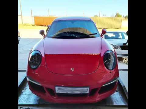Porsche 911 Carrera GTS before & after repair