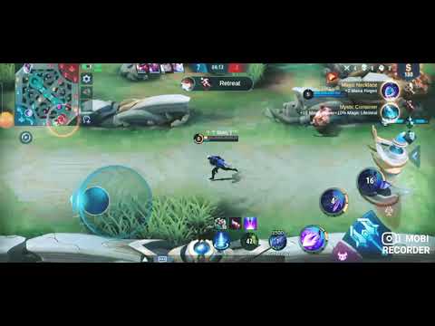 Gusion hyper no recall gameplay......live recording ✌️