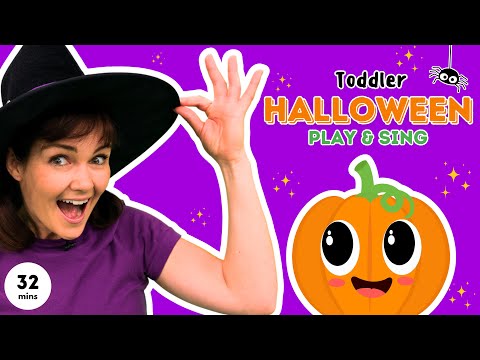 Kids Halloween Songs 🎃 Toddler Learning 🪄 Halloween for Toddlers ✨